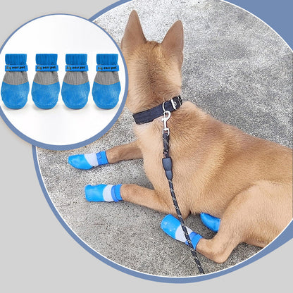 🐾2 чифта противоплъзгащи се водоустойчиви обувки за кучета