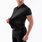 👕Мъжка риза с къси ръкави и 4-посочна еластичност