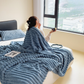 🛏️Плътен плюшен заек и покривало с кадифено покритие