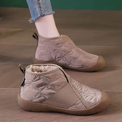 👢Дамски водоустойчиви неплъзгащи се топли глезенни ботуши